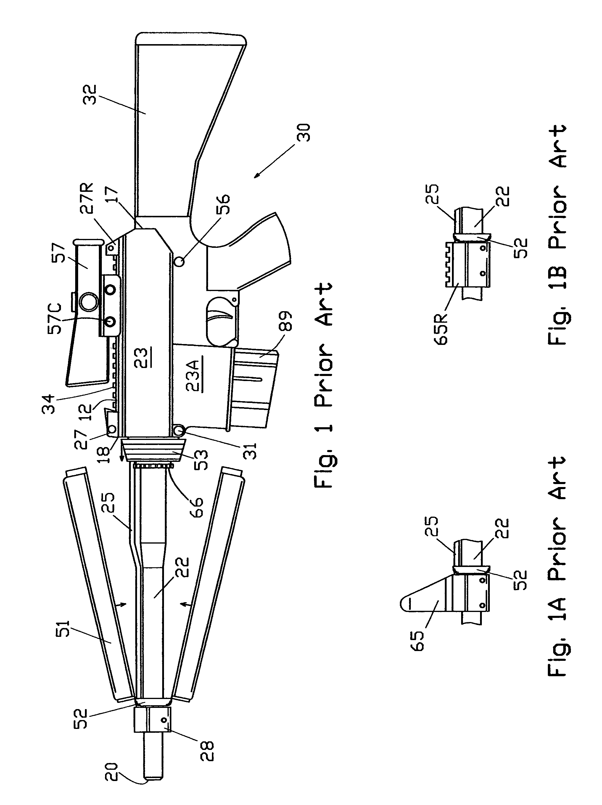 Handguard system integrated to a firearm
