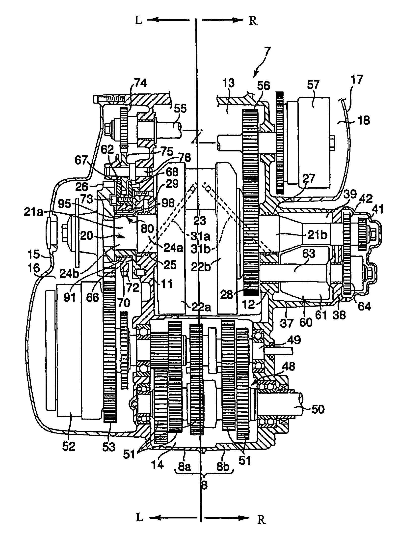 Bearing system and balancer