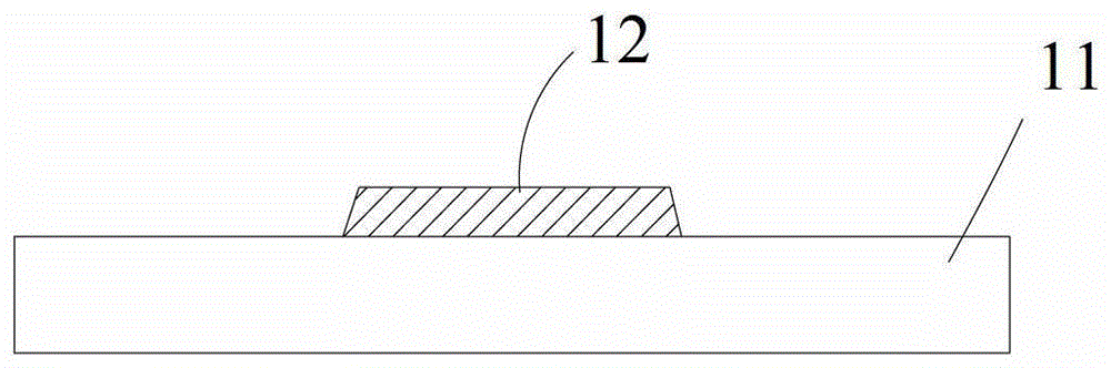 Self-aligned metal oxide thin film transistor device and manufacturing method