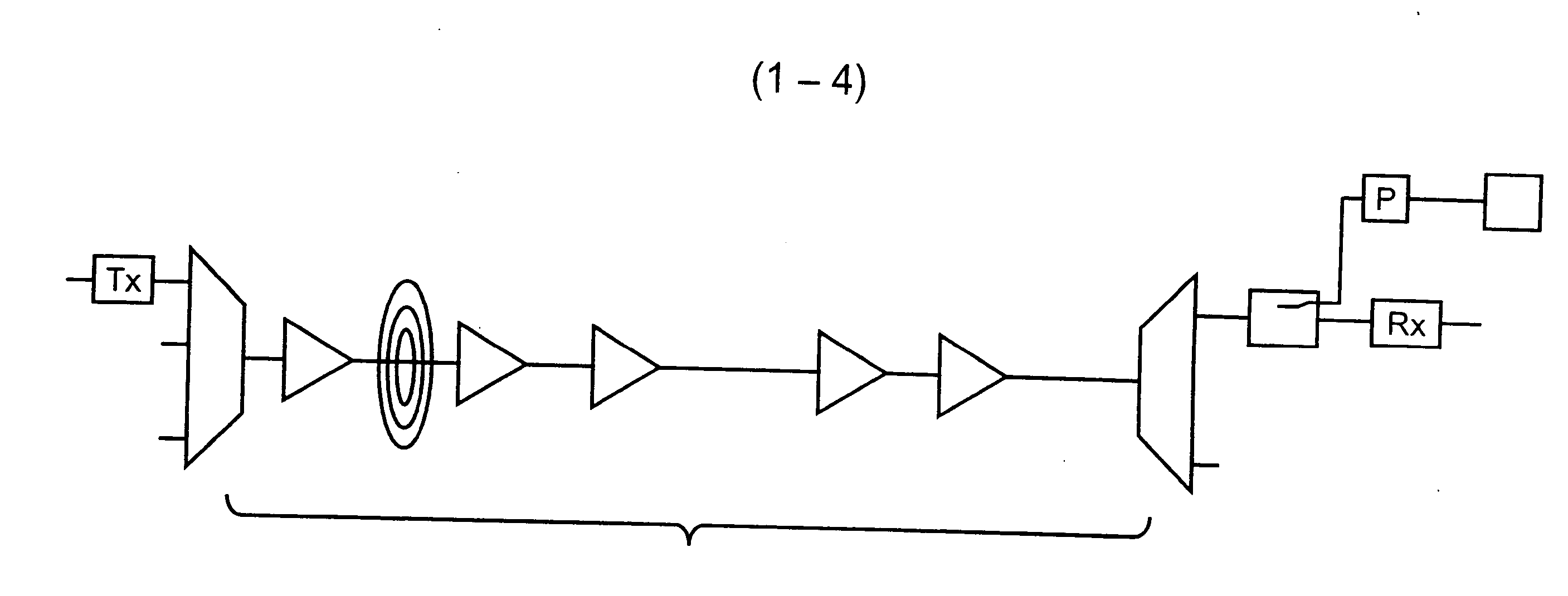 Method for detecting and localizing faults in an optical transmission path, and optical transmission system