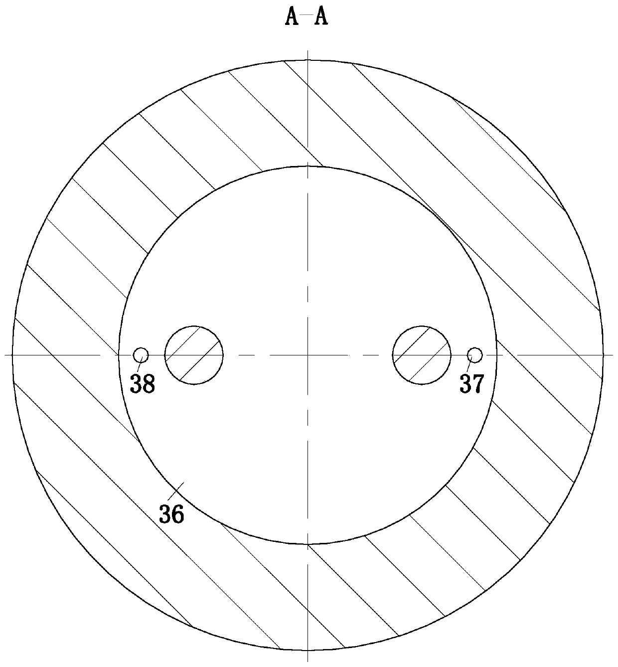 A kind of polyester fiber spinning system