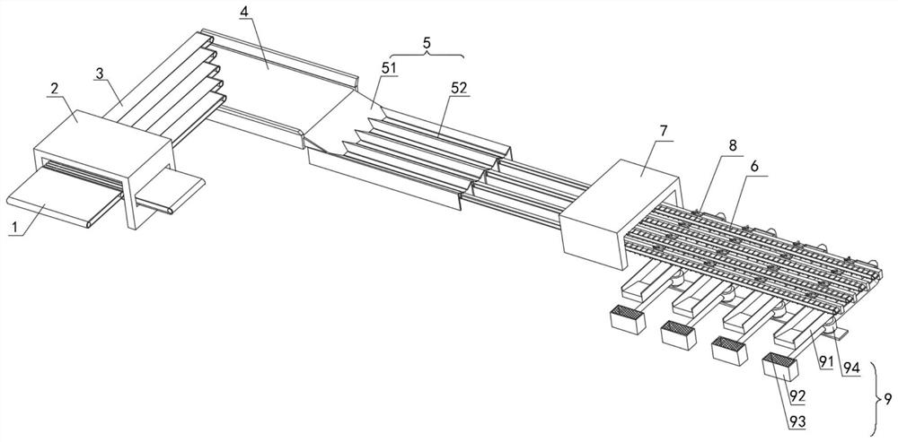 Automatic kumquat screening equipment