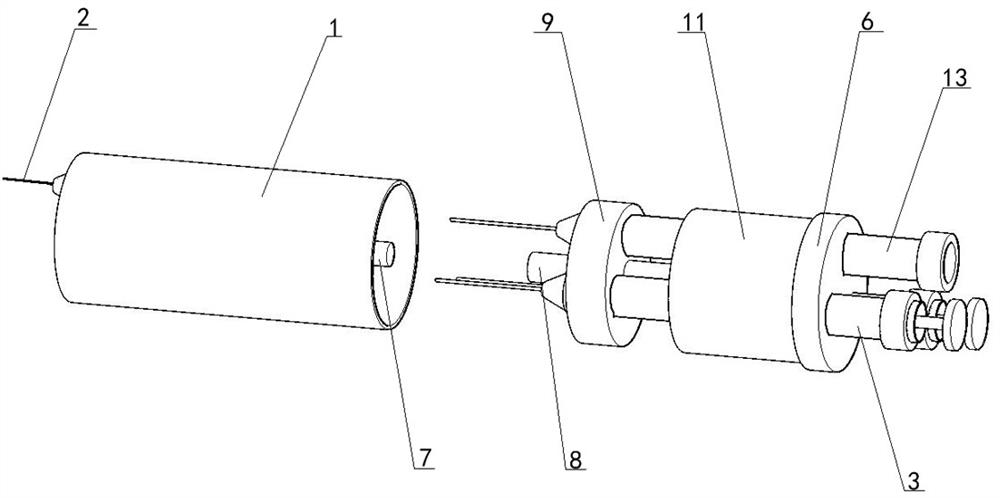 A bone marrow puncture extraction device with a positioning frame