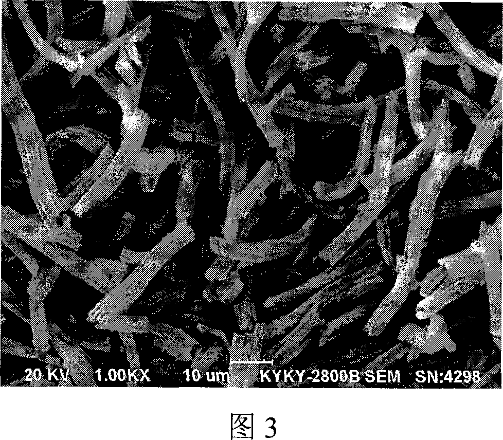 Method of preparing titanium dioxide, stannum dioxide and doping composite fiber material thereof