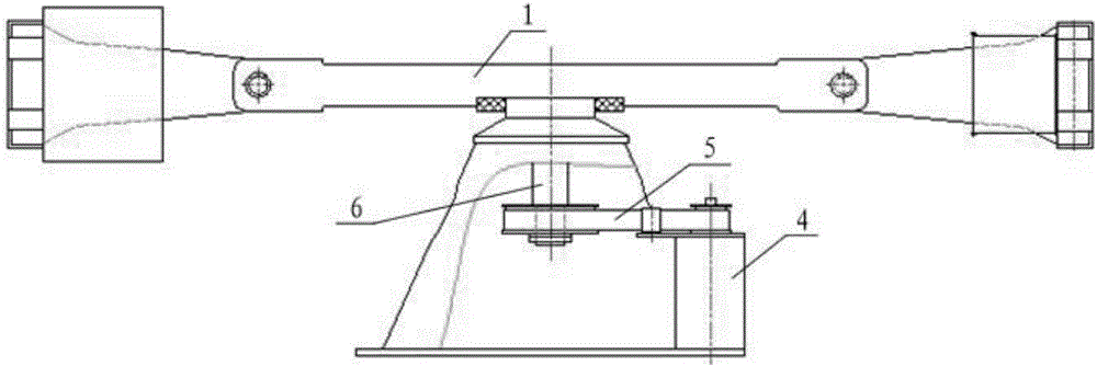 Geotechnical centrifuge driven by synchronous belt transmission device