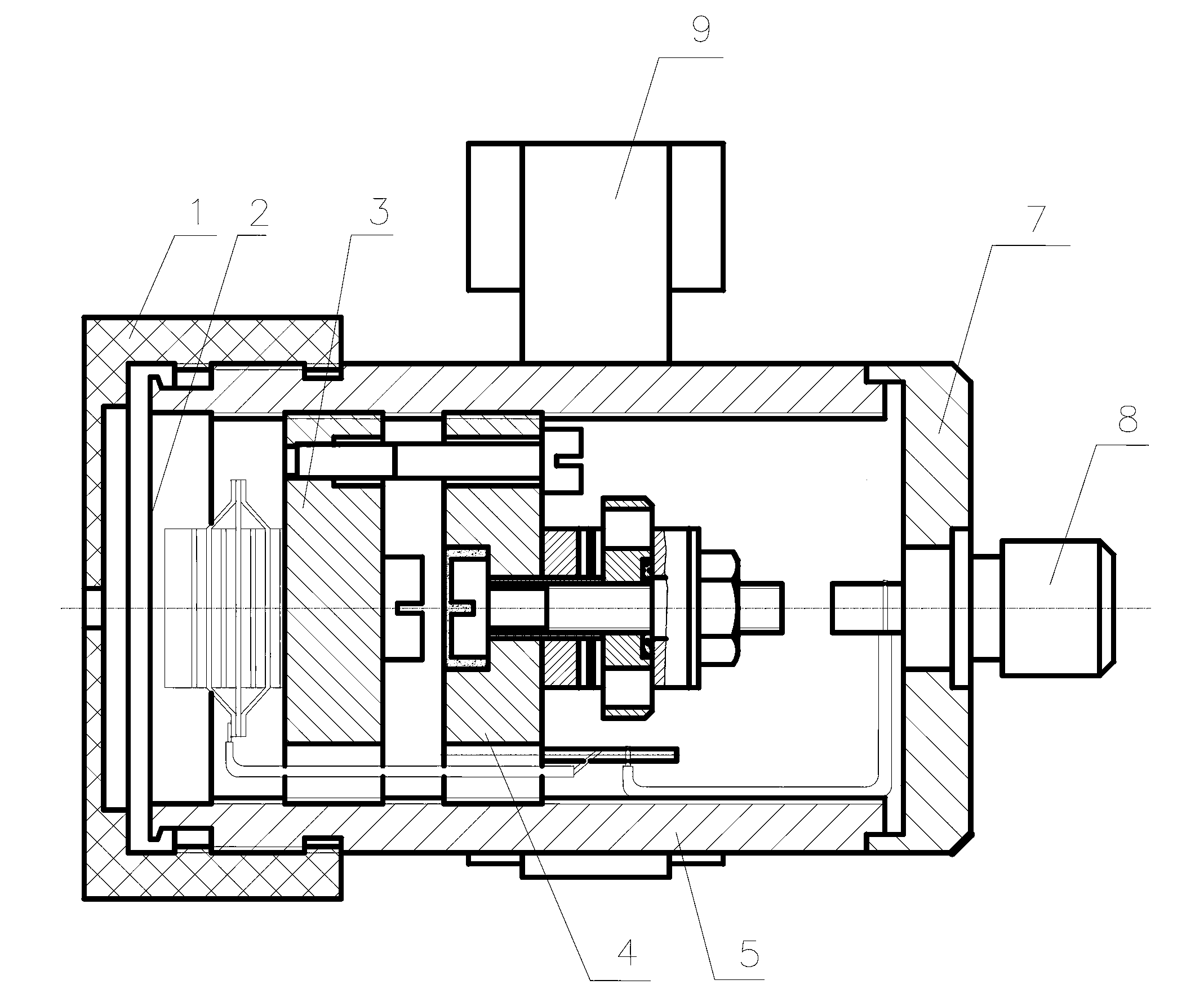 Piezoelectric type noise sensor