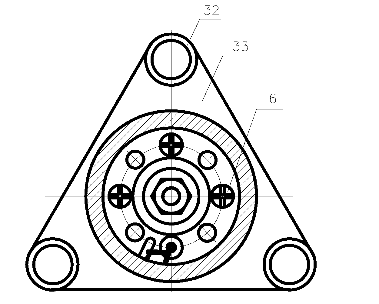 Piezoelectric type noise sensor