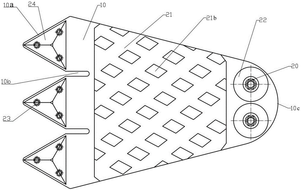 Bionic sole mechanism for foot type robot