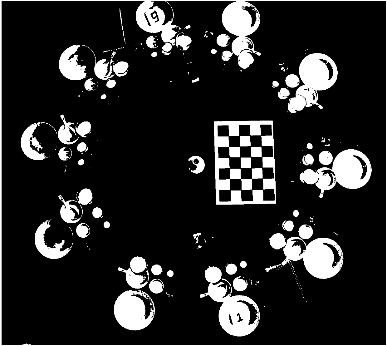 Intelligent scoring method and system of table top arrangement in Chinese food banquet