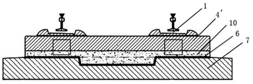 A combined track slab, prefabricated slab track system and its installation and construction method