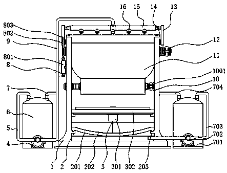 Reciprocating crushing equipment with multistage screening effect for drawing lubricating powder production