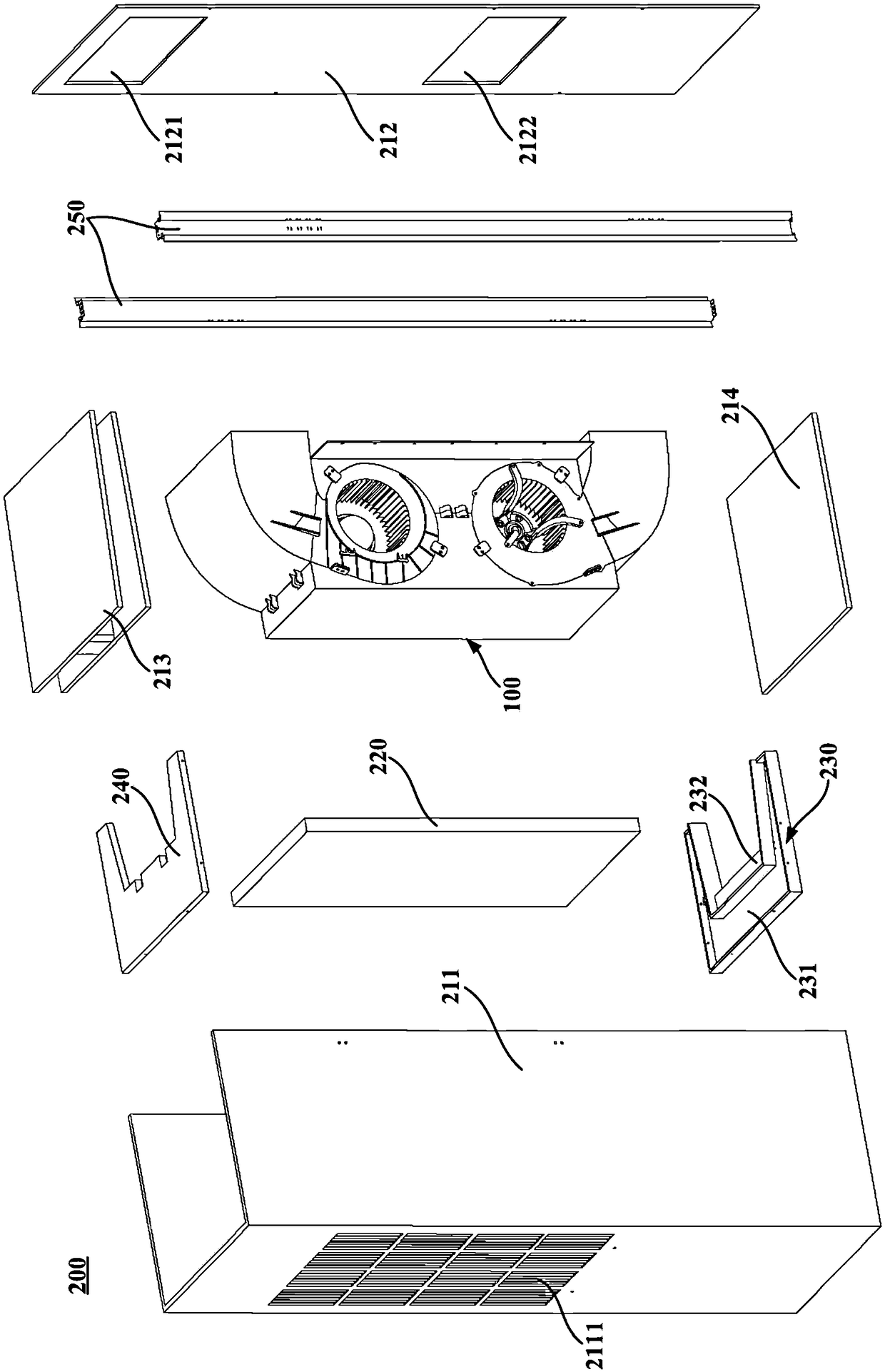 Cabinet air conditioner indoor unit