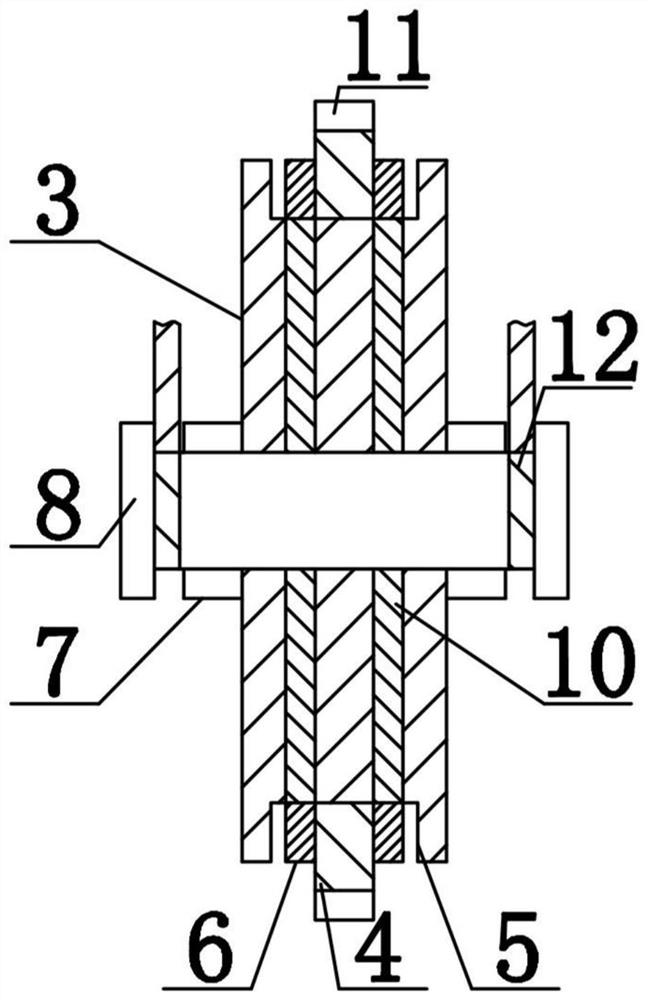 A shockproof gravity caster