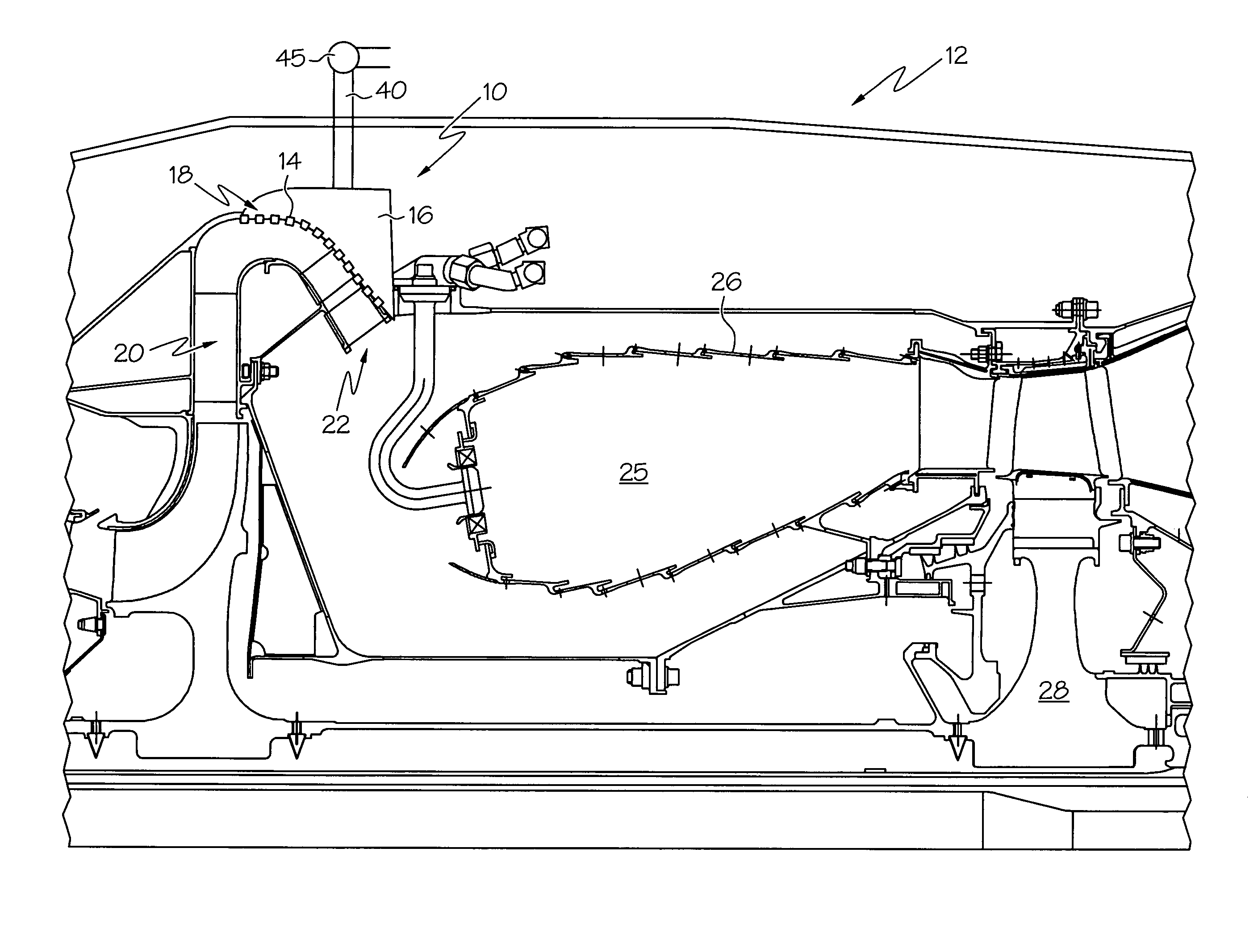 Diffuser particle separator