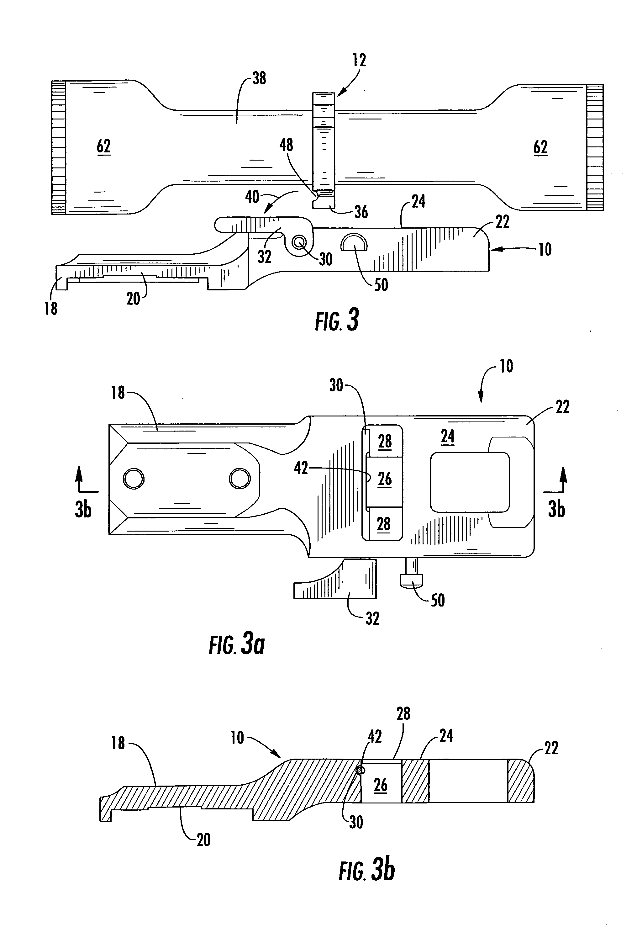 Detachable mount for a telescopic firearm sight