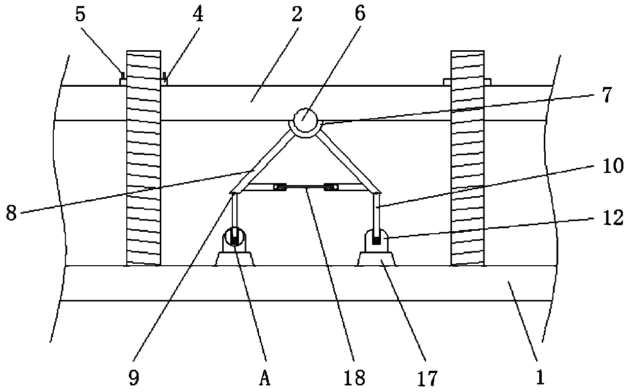 A computerized flat knitting machine