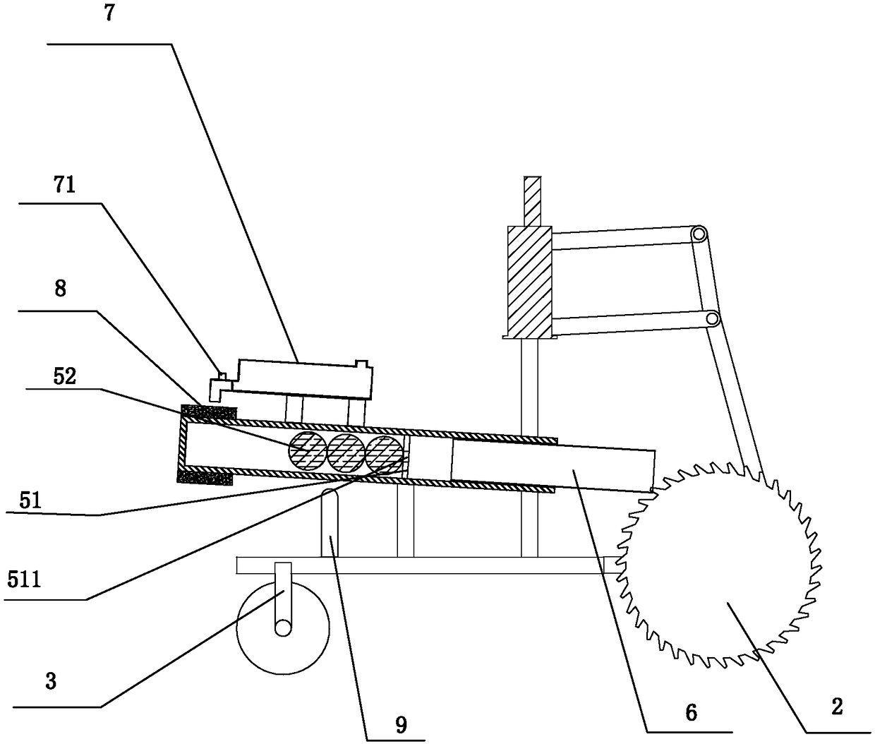 Self-driven traveling robot car