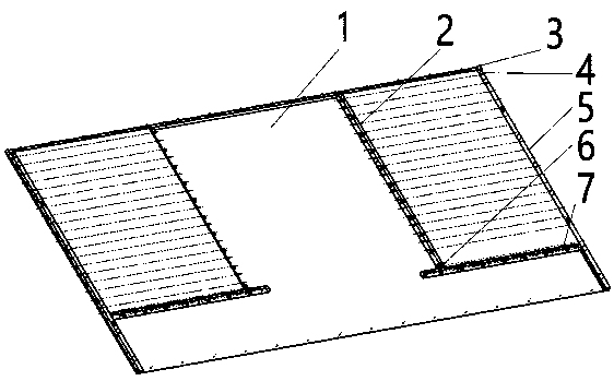 Prefabricated composite slab general combined assembling formwork and using method thereof