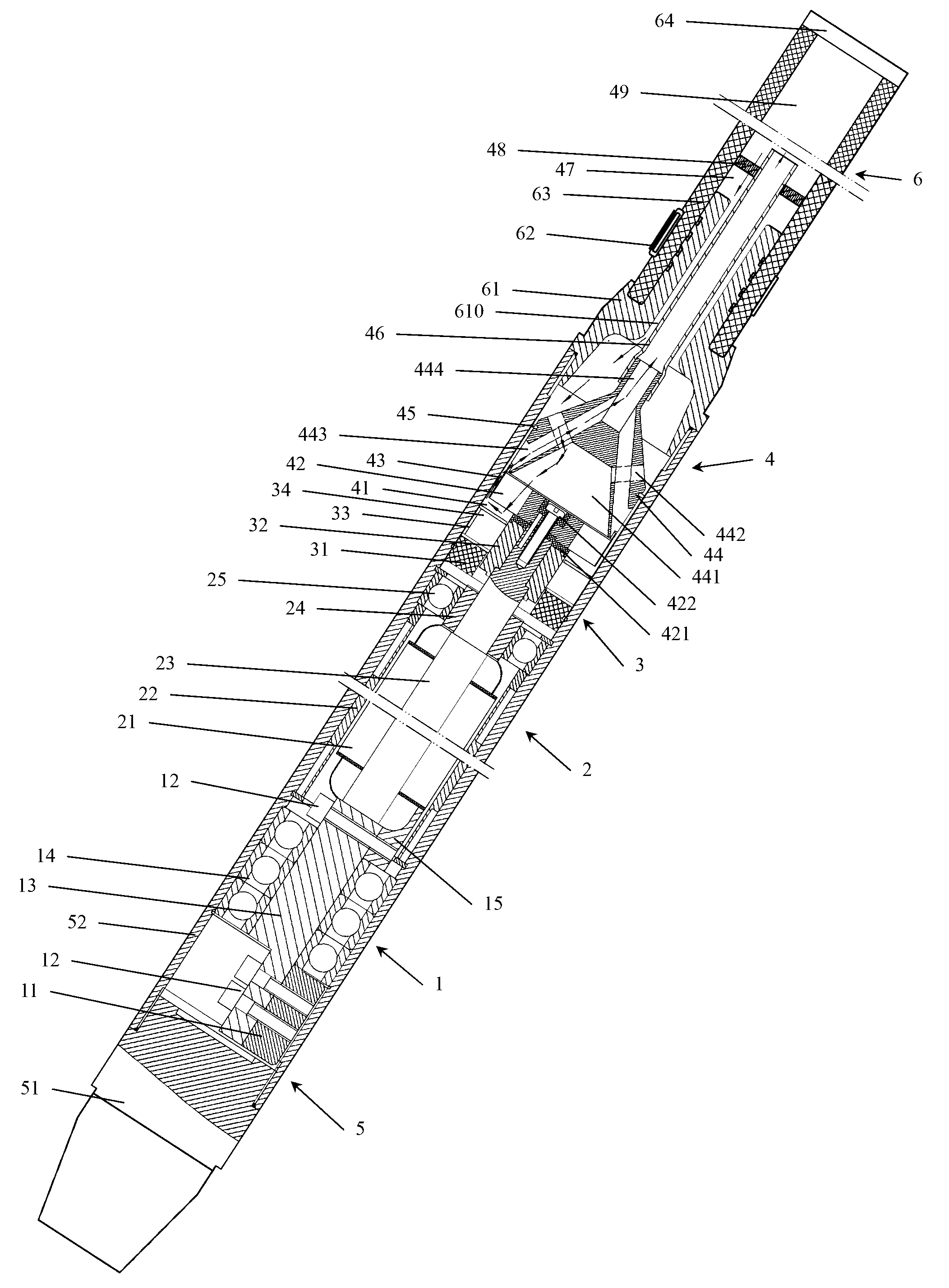 Motor and concrete vibrating rod using same