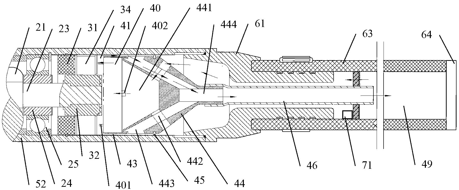 Motor and concrete vibrating rod using same