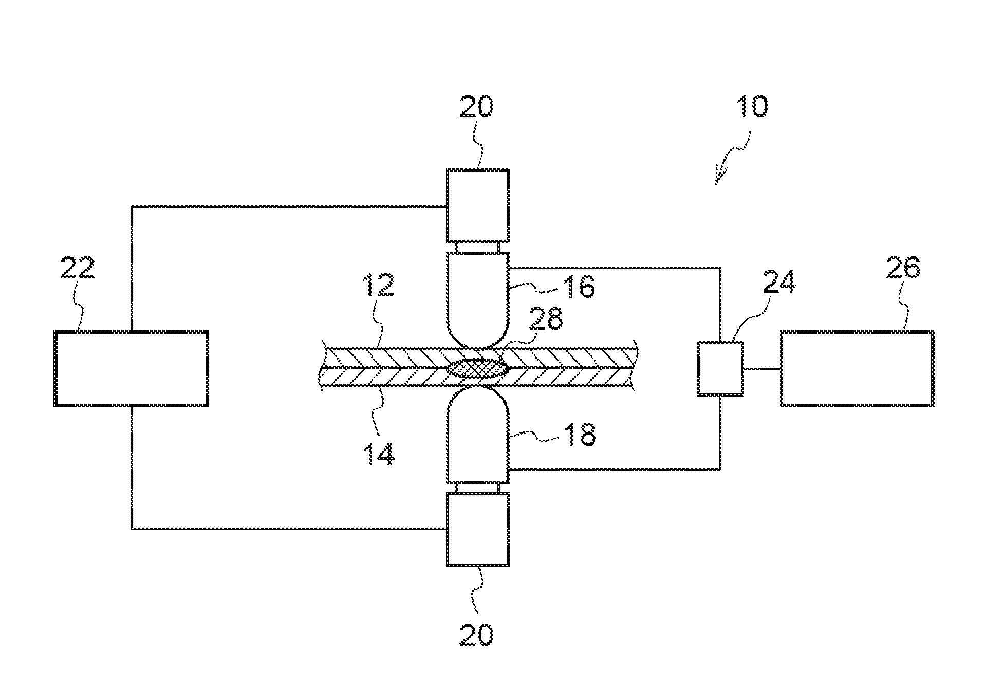 Resistance spot welding method