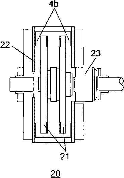 Electromagnetic-coupling excitation speed regulator