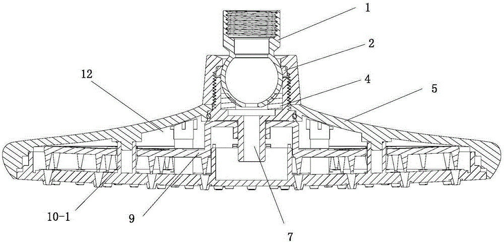 Self-cleaning sprinkler