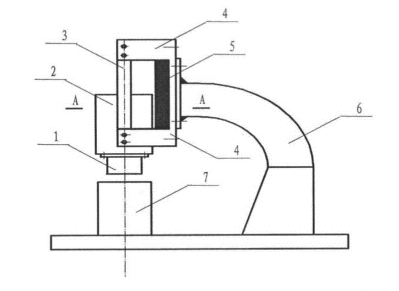 Electric direct driving type impact forging hammer