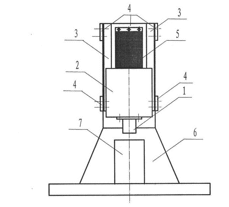 Electric direct driving type impact forging hammer