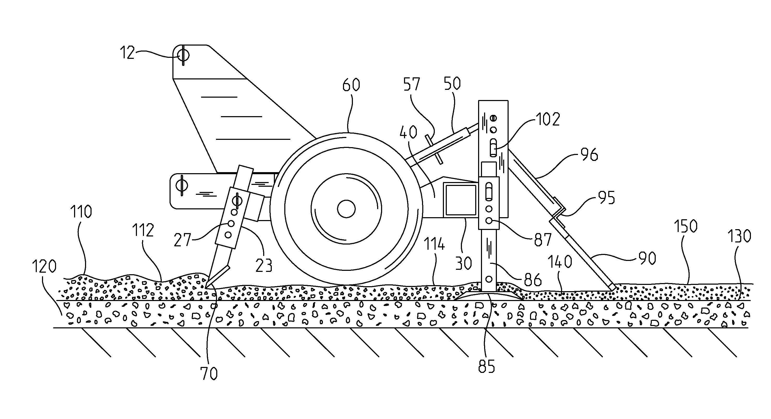 Implement and method for preparing and maintaining dirt arena footing