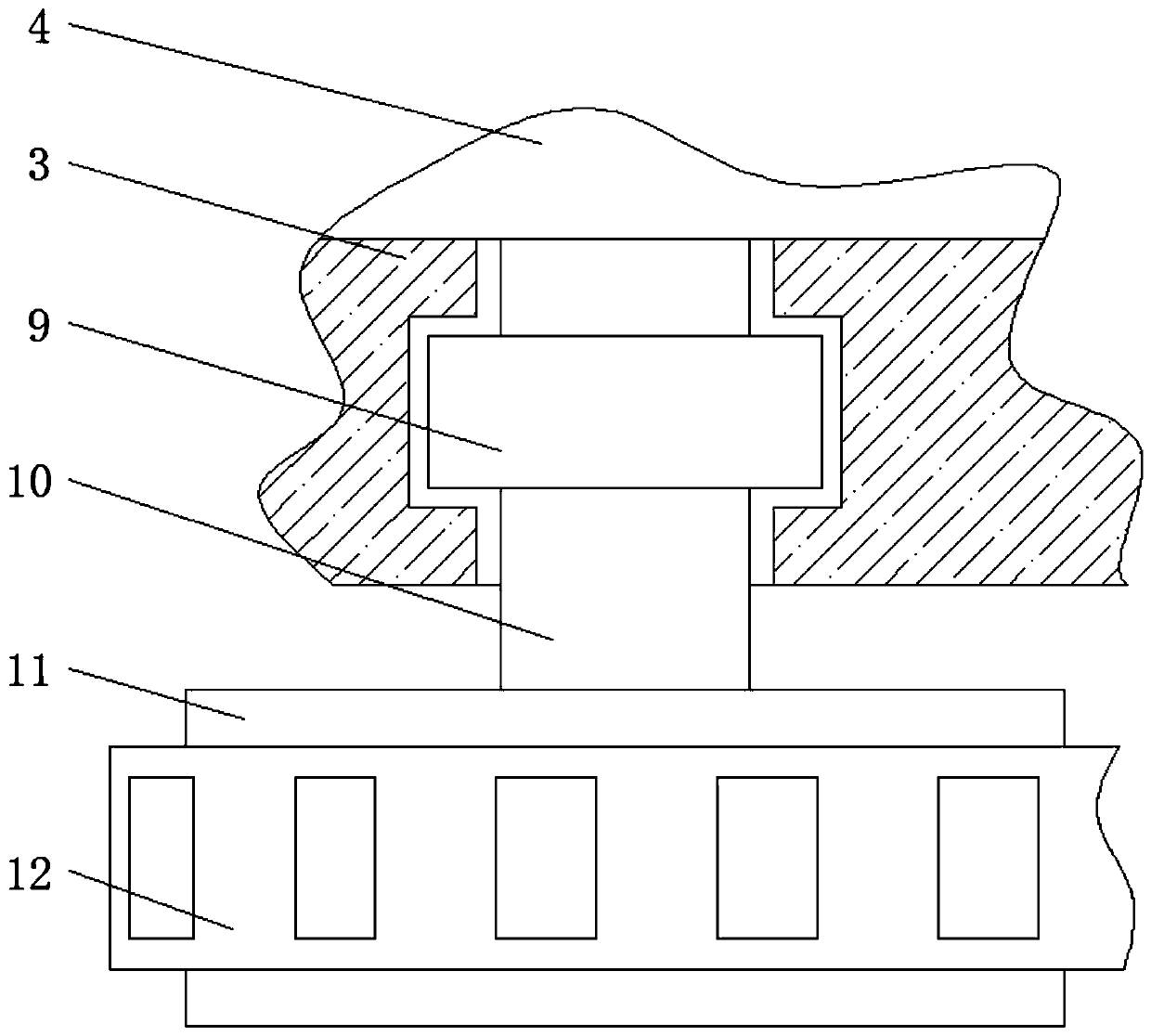 Environment-friendly wastewater treatment device for printing plant