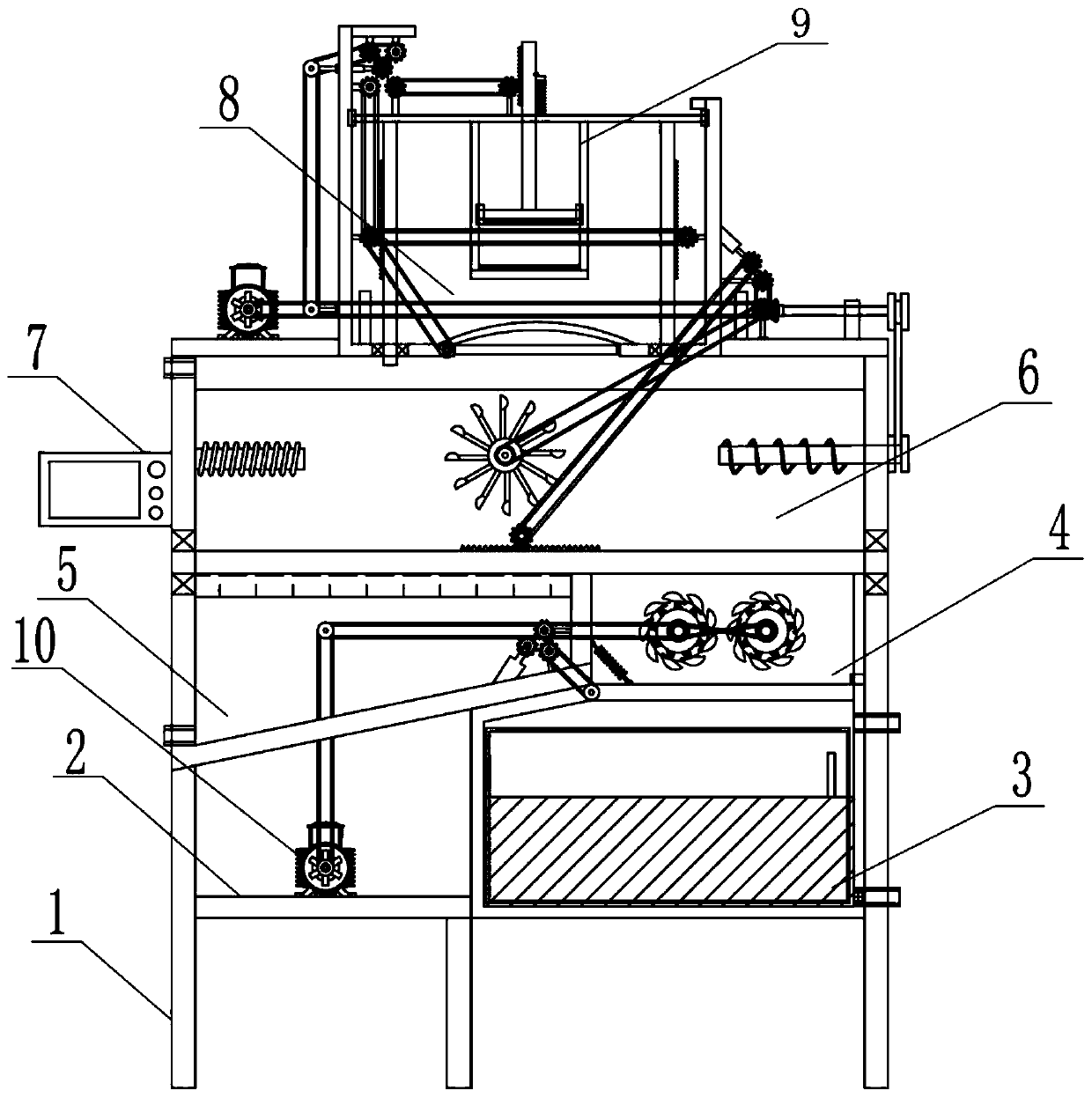 Plastic product recovery device