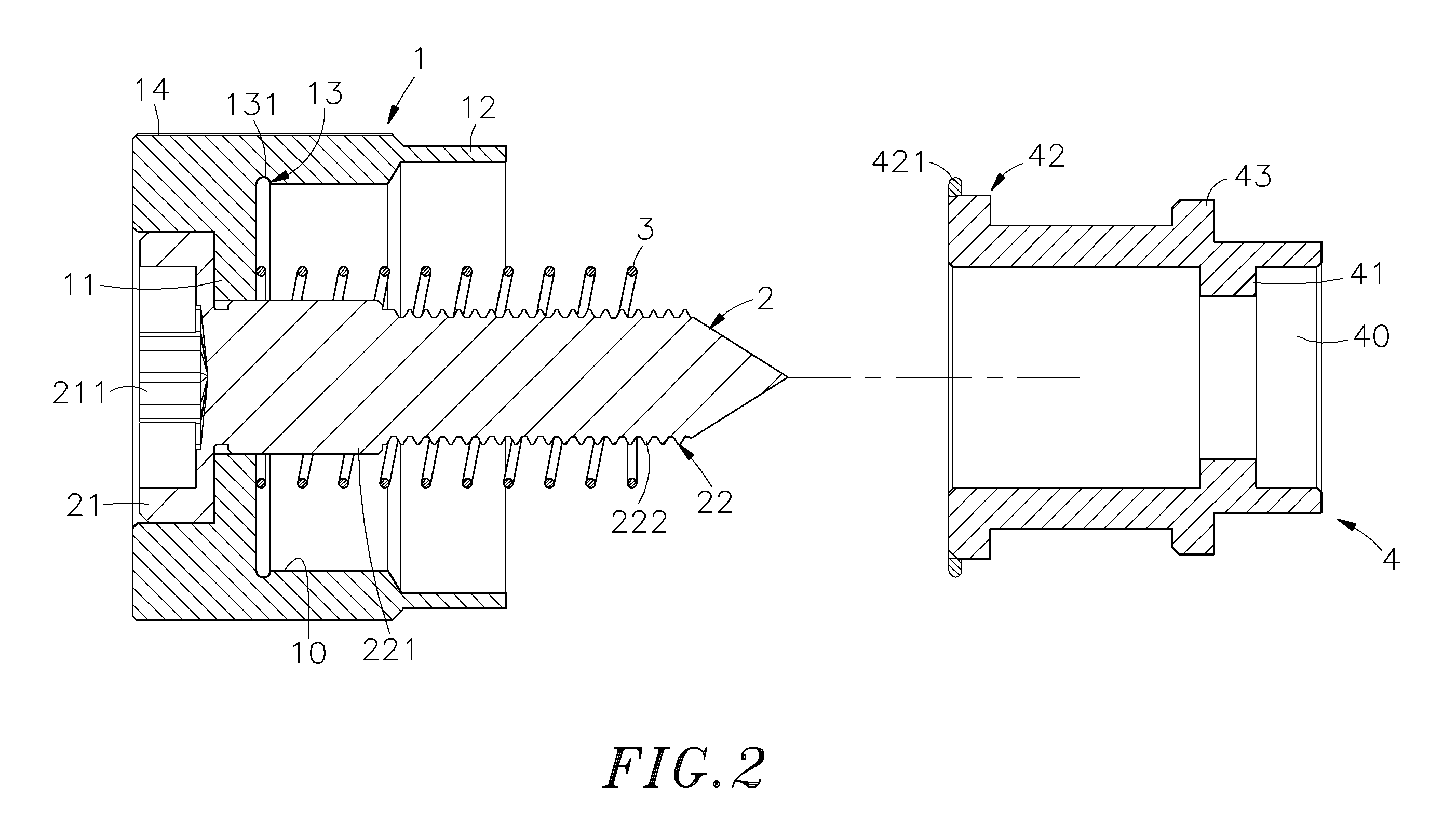 Quick-positioning screw assembly