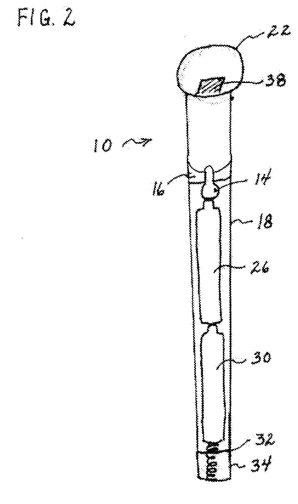 Water resistant l.e.d. pocket otoscope