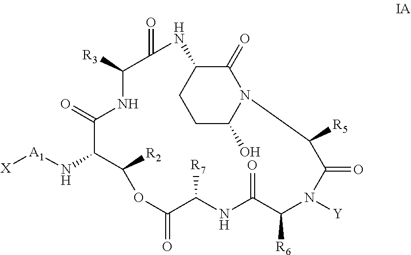 Processes for the manufacture of macrocyclic depsipeptides and new intermediates