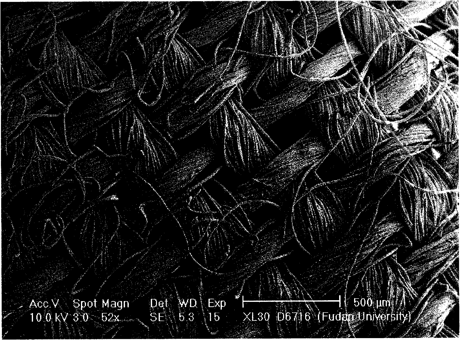 Low-silver-loaded electromagnetic wave shielding fabric preparation method