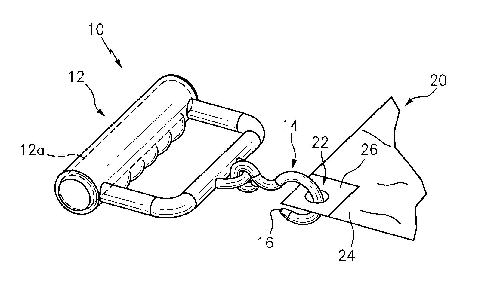 Method of Hauling Matter on a Sheet of Material