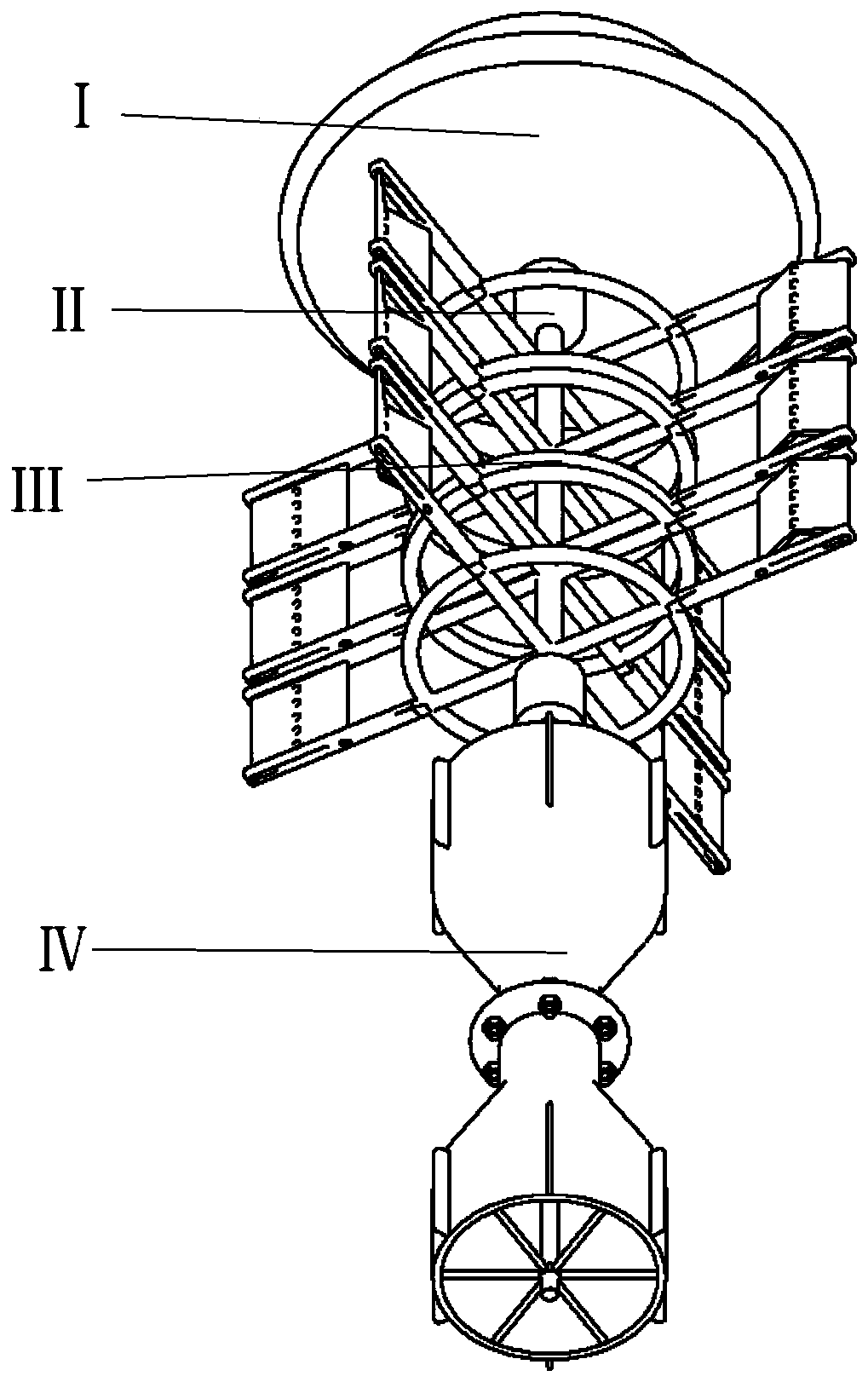 Power generation device capable of comprehensively utilizing wave energy and ocean current energy