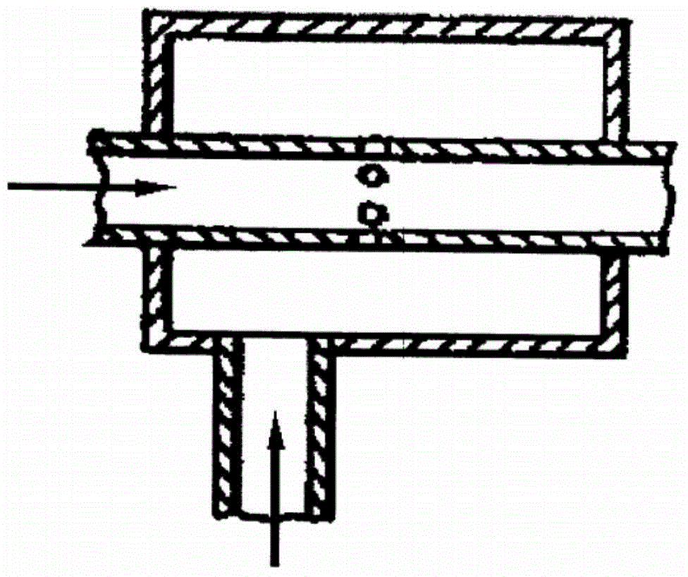 Tube array hole jet flow jet mixer