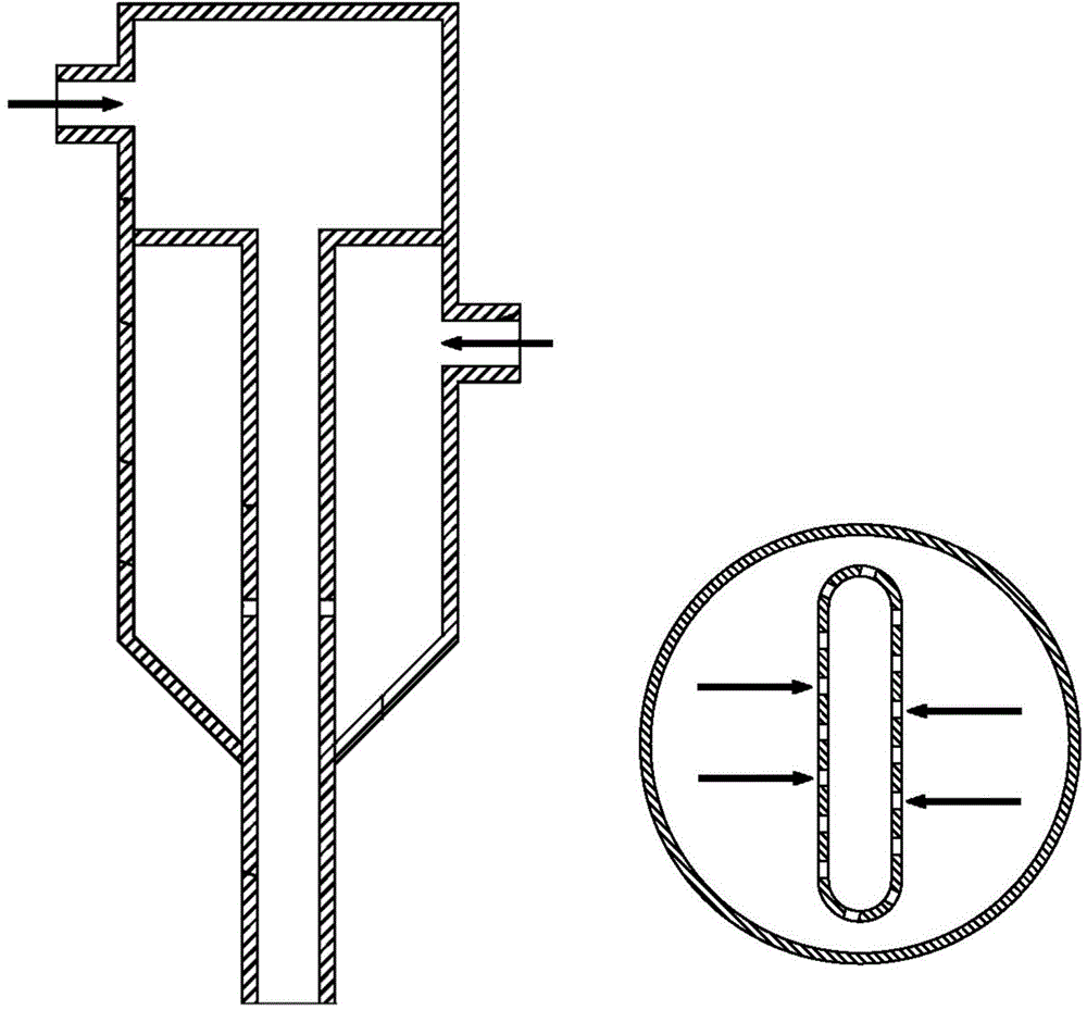 Tube array hole jet flow jet mixer