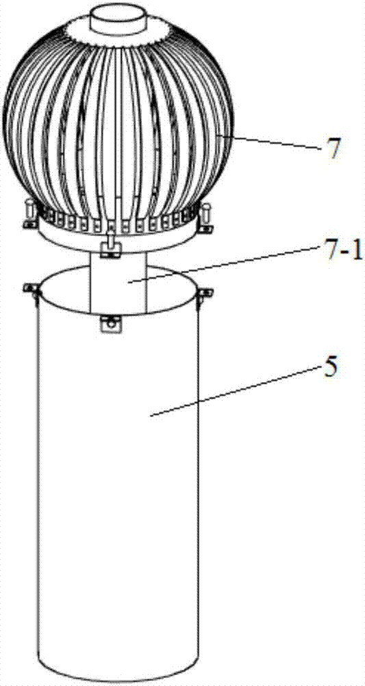 Method and device for removing harmful gas in sewage pipe network