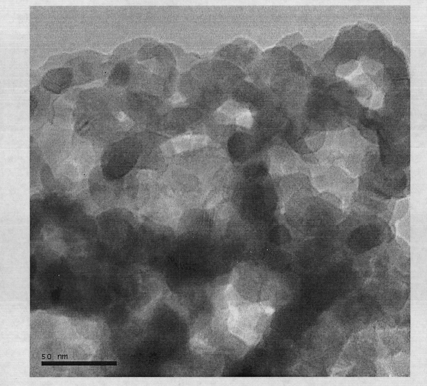 Preparation method of superfine manganese oxide