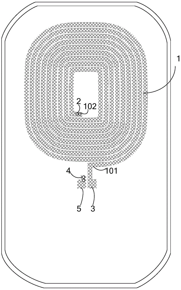 Wireless charging coil manufacturing method and wireless charging structure