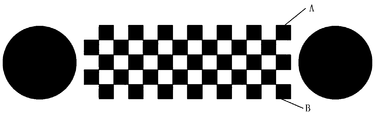 Calibration cloth, site and method for 360-degree panoramic parking assistance system