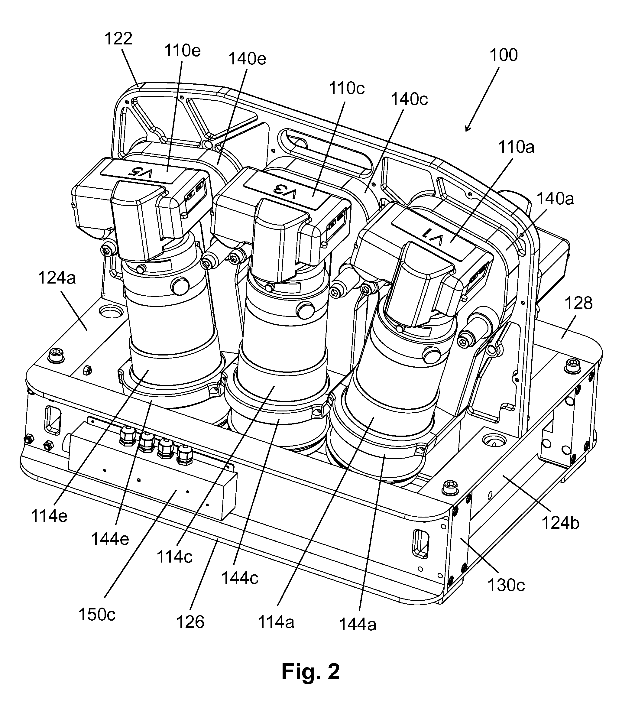 Compact multi-resolution aerial camera system