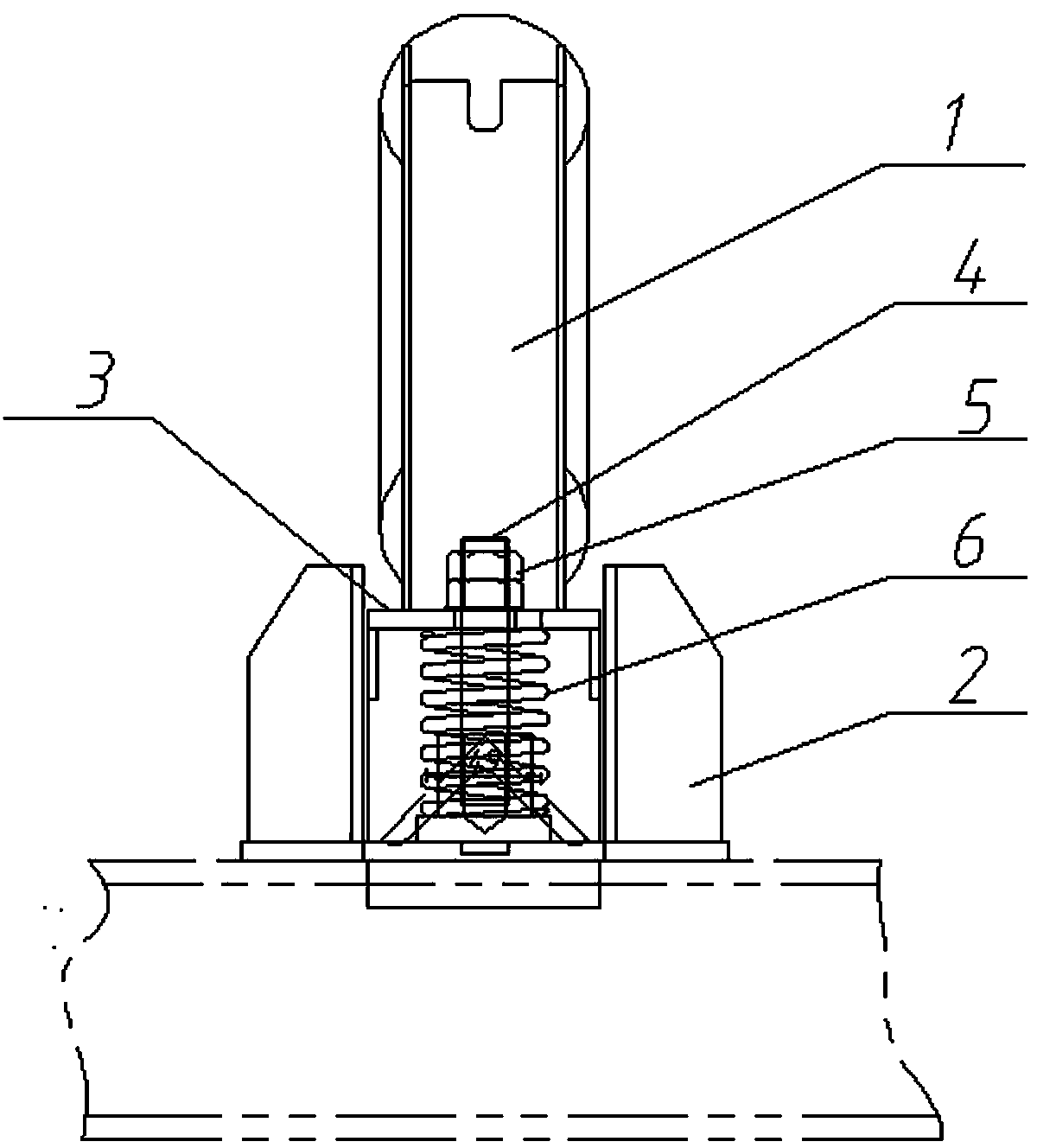 Buffering roller device