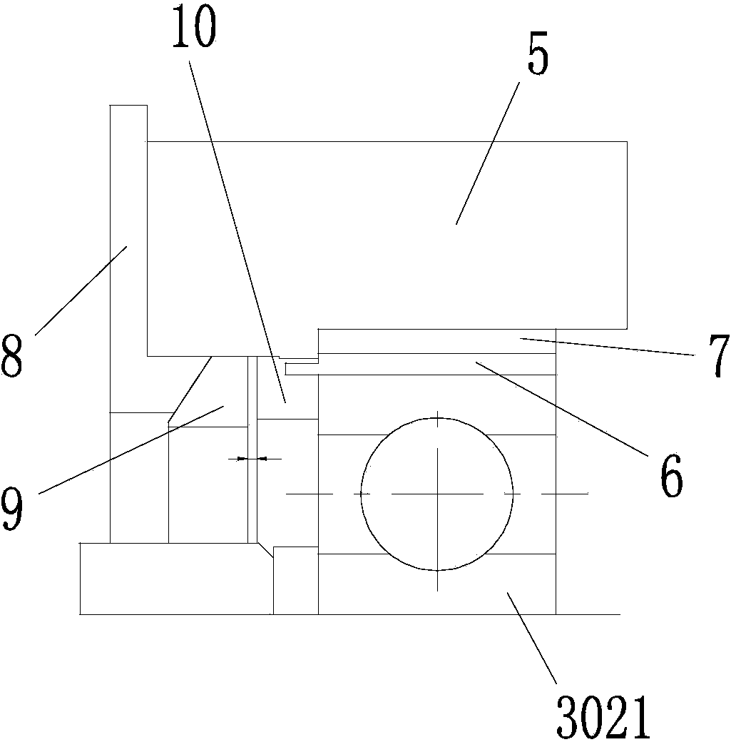 Gas turbine rotor supporting mechanism and gas turbine with same