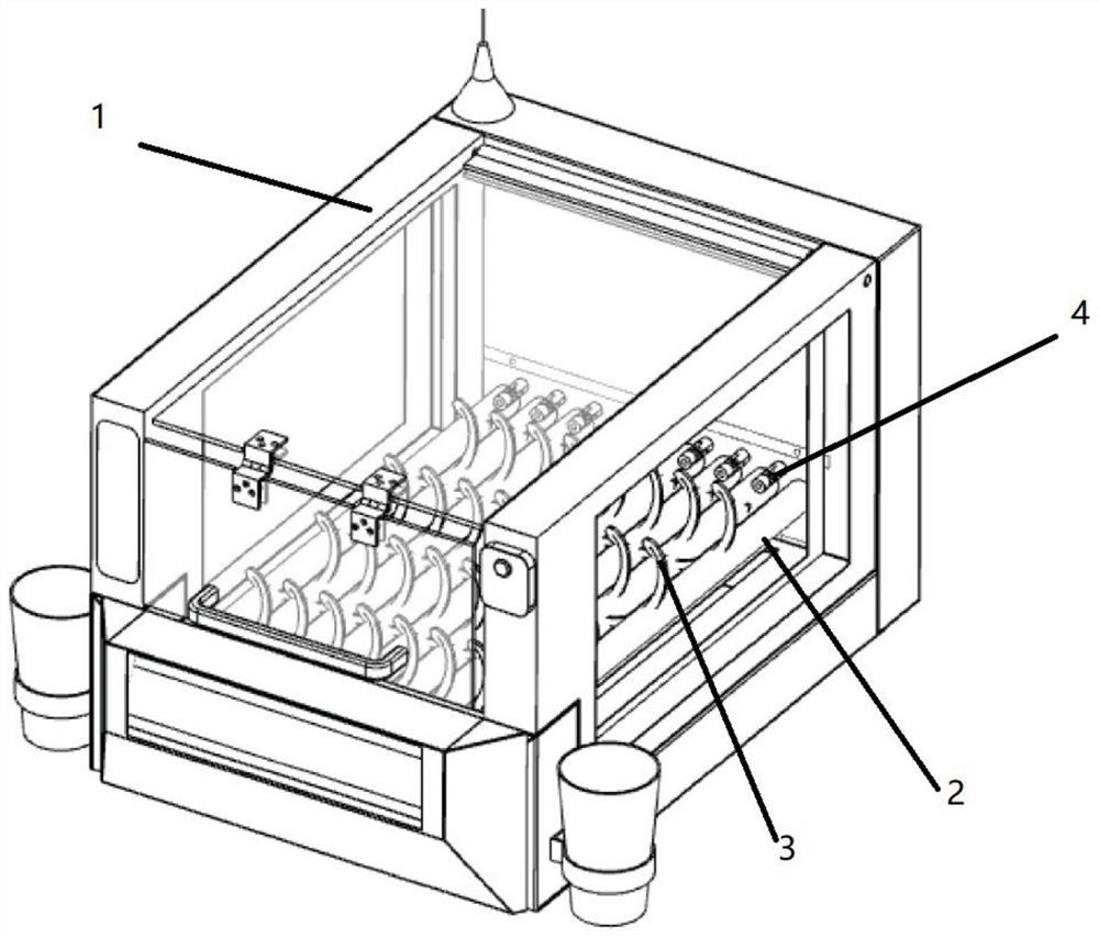 Control method and cooperative control method for automatic baking machine