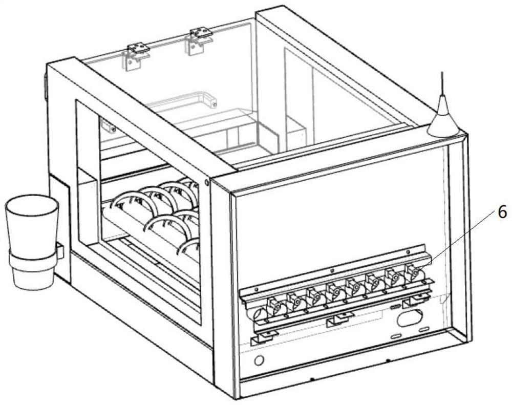 Control method and cooperative control method for automatic baking machine