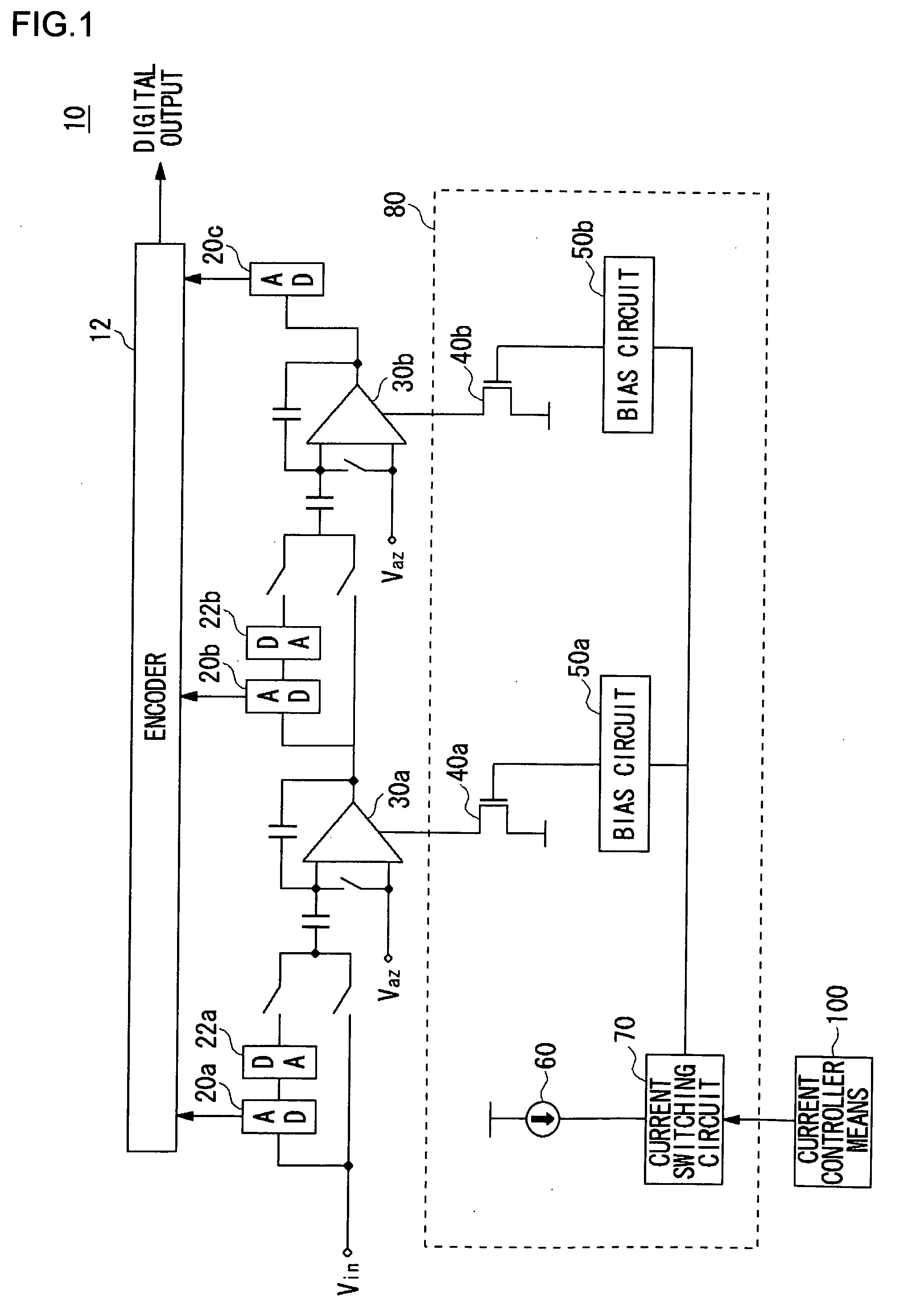 Current control method and application thereof